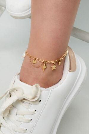 Anklet charms - gold h5 Picture2
